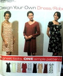 7192 DESIGN YR SHORTER SLVS/ TAB OR NOT FLARE DRESS PATTERN 6-10